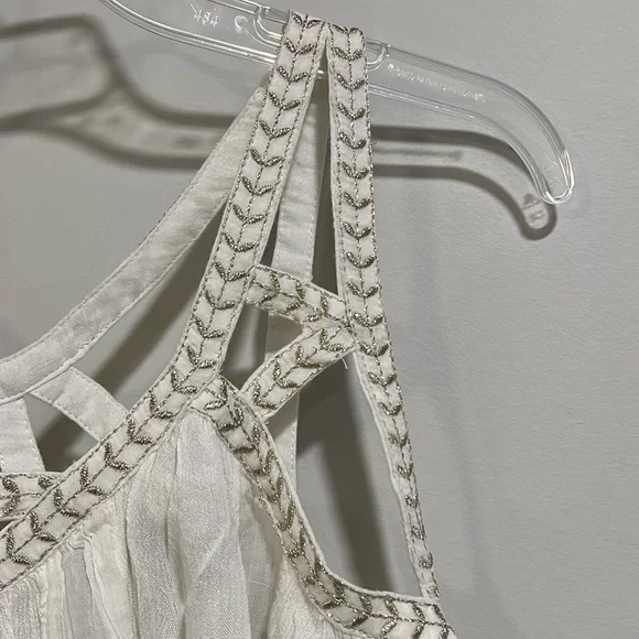 Anthropologie - Vanessa Virginia, cutwork gauze tank - Picture 5 of 14